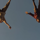 Peter and Wendy take flight. Well, “flight.”
